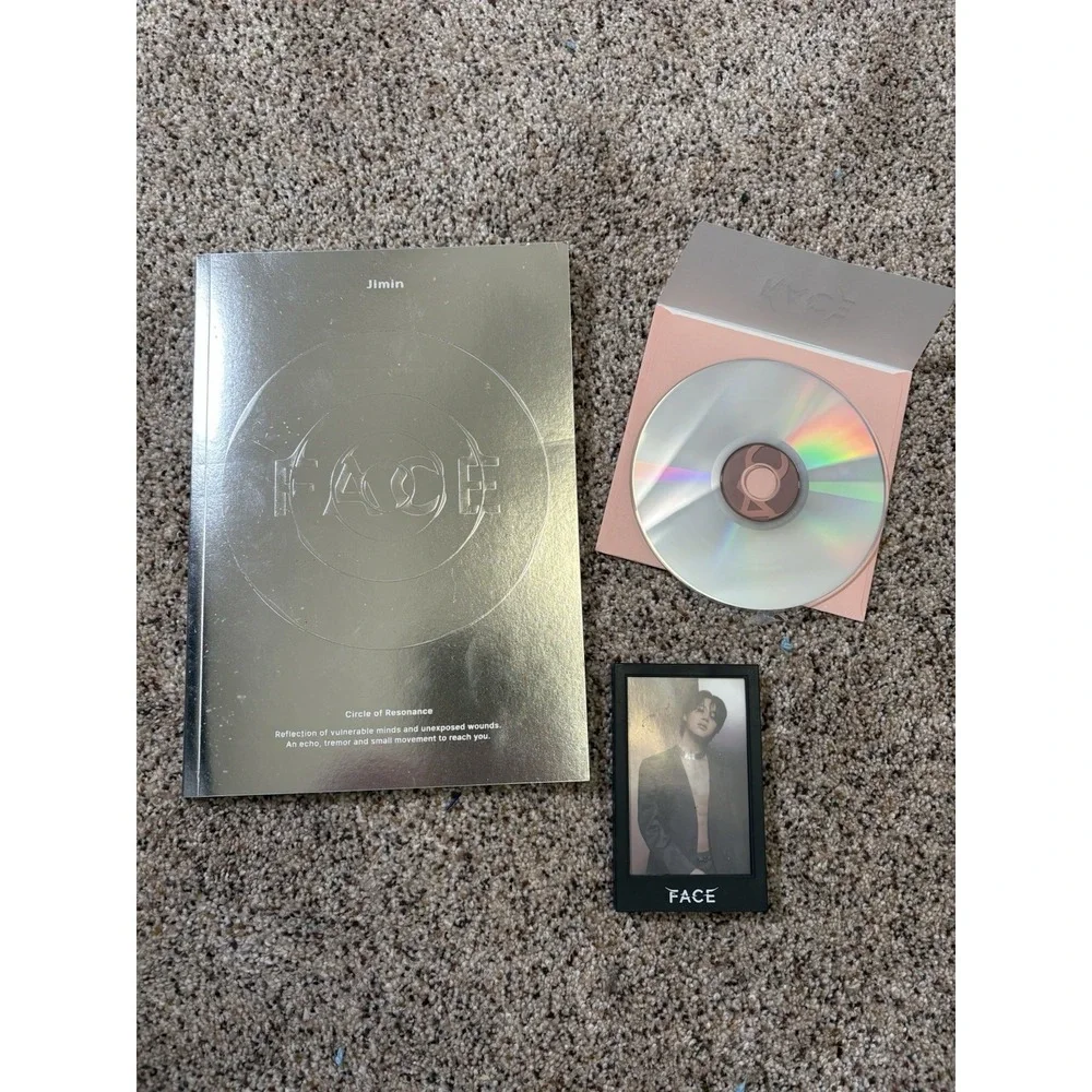 Jimin Face Album with Photo Cards, Postcards,‎ and CD